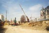 Возведение ограждения котлована под проходной коммуникационный канал. Выполнение наклонных (анкерных) "jet"-свай