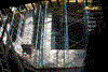 11.09.2007 г. Вид из-под земли на строящуюся надземную часть здания.