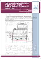 Underground space waterproofing of Multifunctional complex &laquo;The Tsar's Garden&raquo;. Russian version, PDF, 1076 Kb - 13 pages, A4.